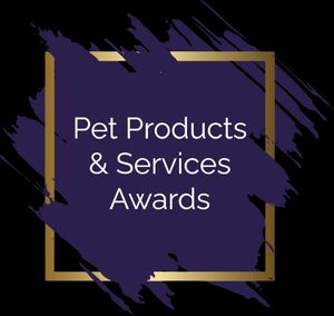 pets products and services awards logo